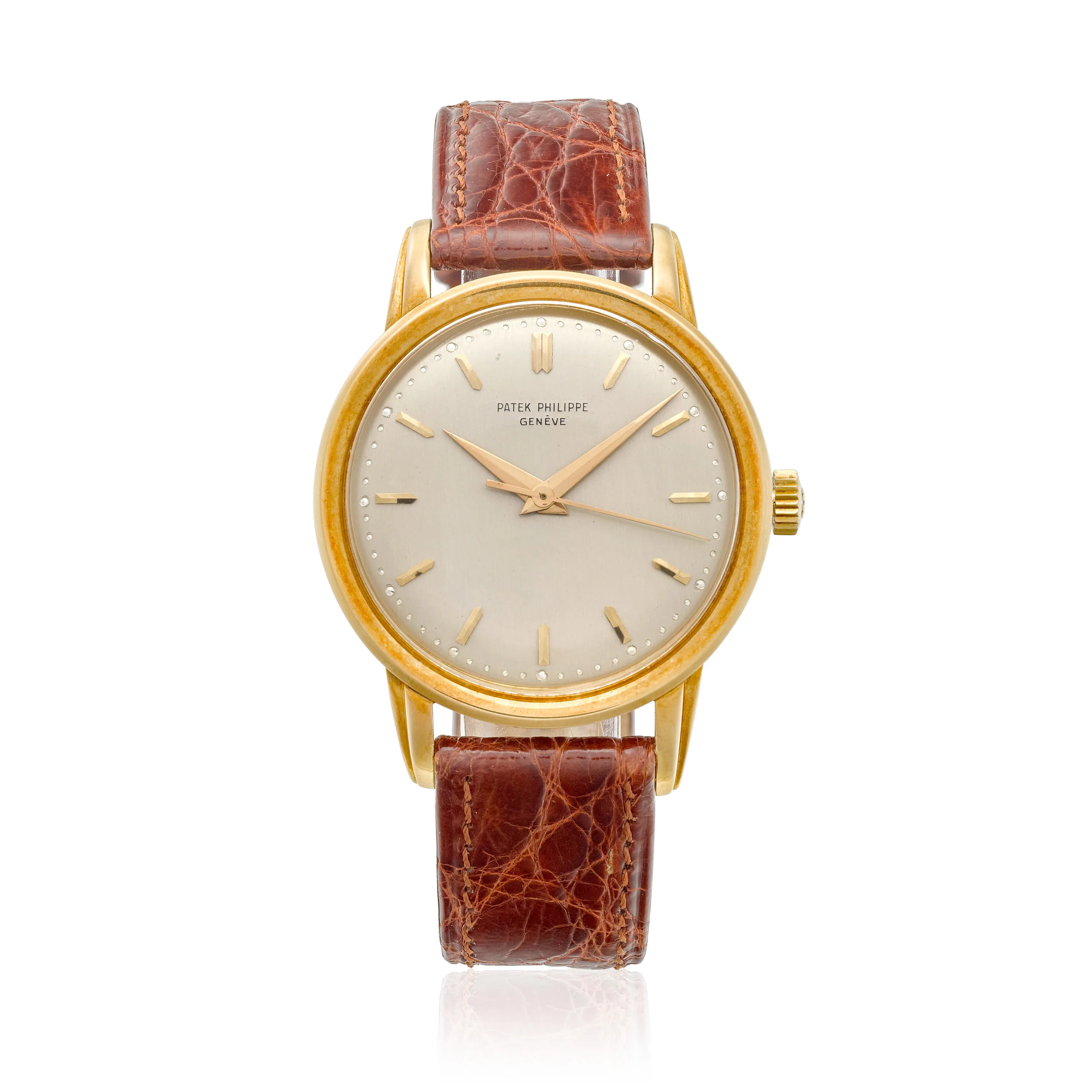 Patek Philippe Calatrava 2481 37mm Yellow gold Silver