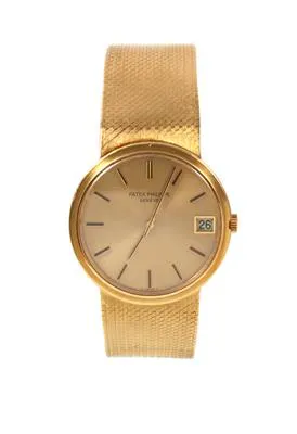 Patek Philippe Calatrava 3601-1 19mm Yellow gold Champagne