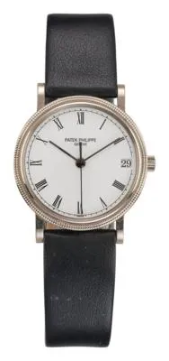 Patek Philippe Calatrava 3802/200 33mm White gold Porcelain