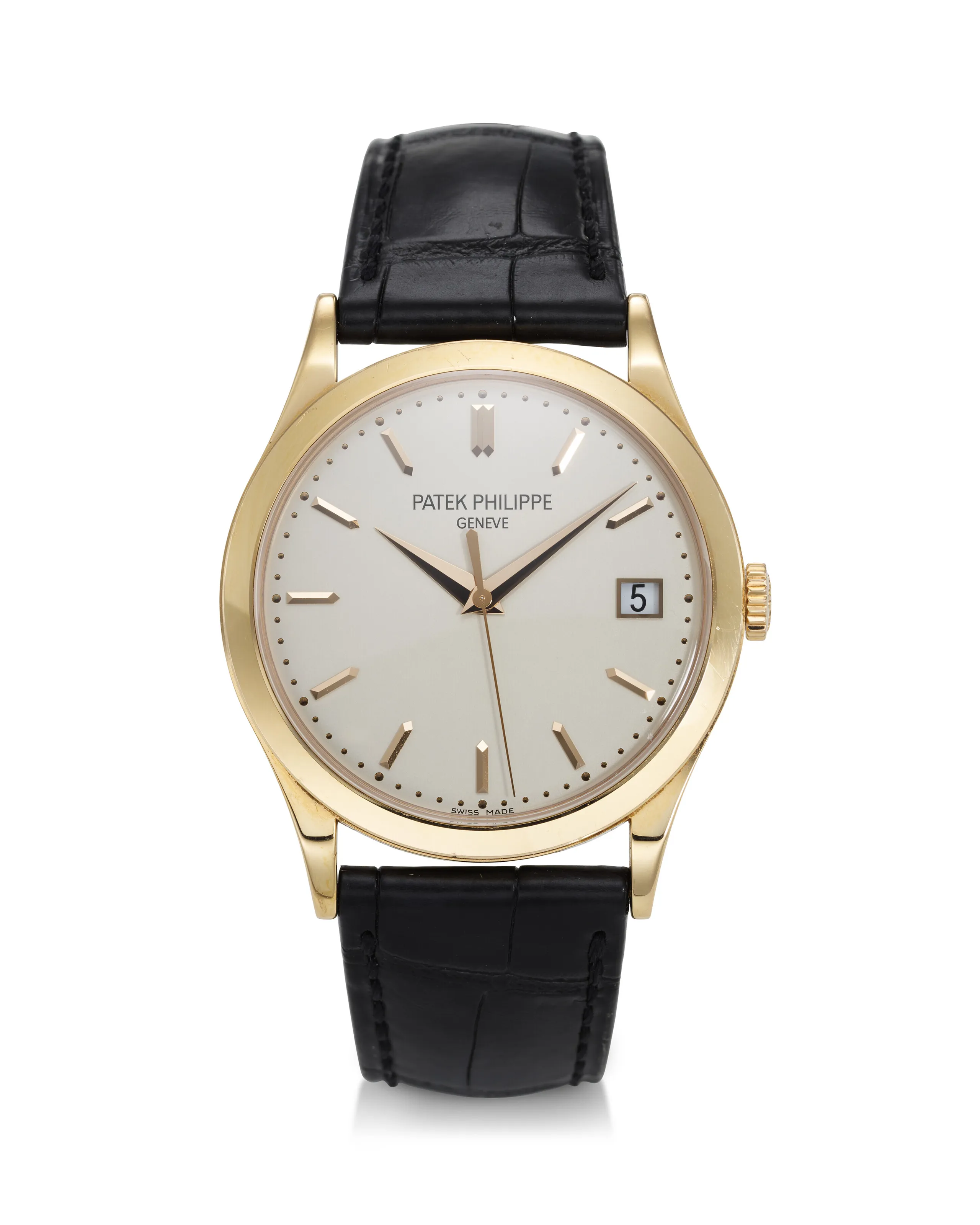 Patek Philippe Calatrava 5296 38mm Rose gold Silver