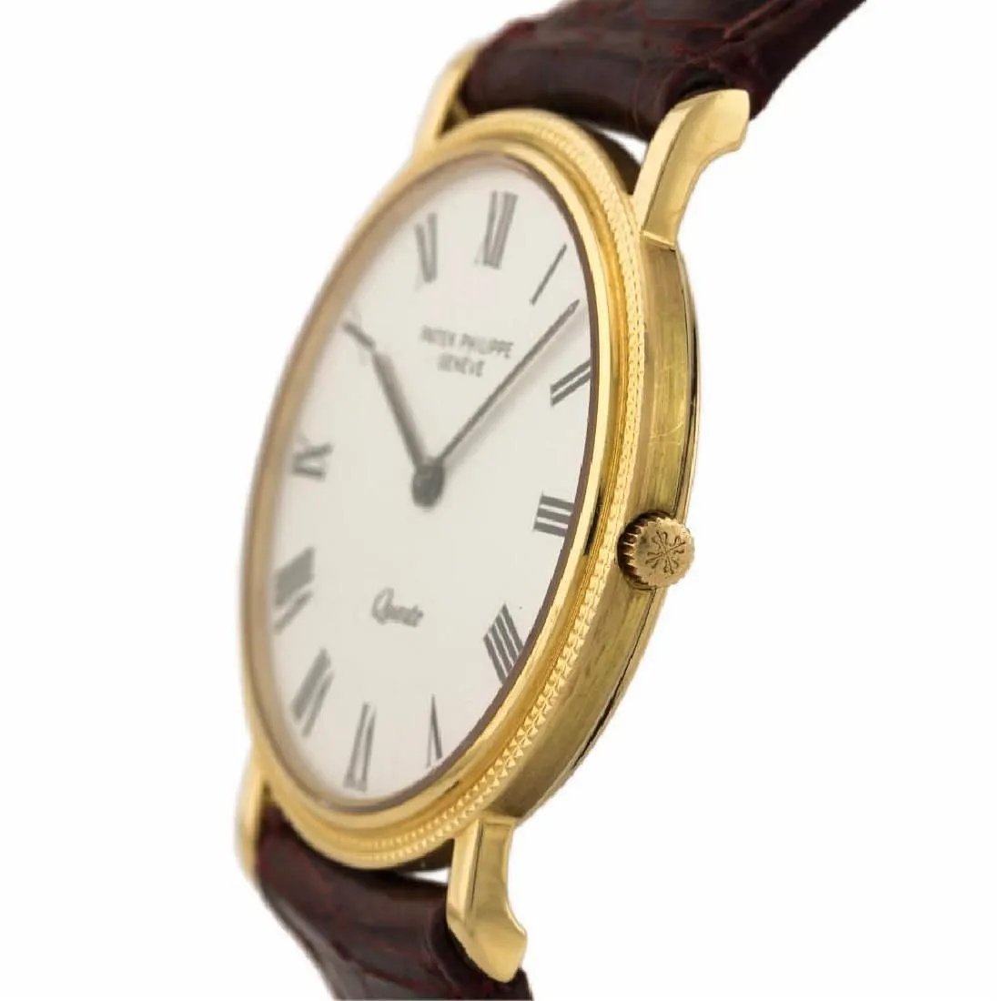 Patek Philippe Calatrava 3744J 33mm Yellow gold White 2