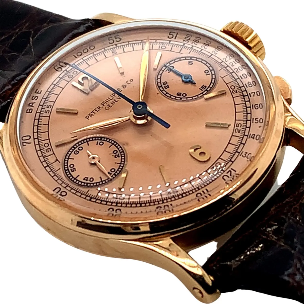 Patek Philippe Chronograph 130 33mm Rose gold Rose 9