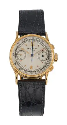 Patek Philippe Chronograph 130 33mm Yellow gold Silver