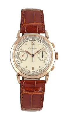 Patek Philippe Chronograph 1579 36mm Rose gold Cream