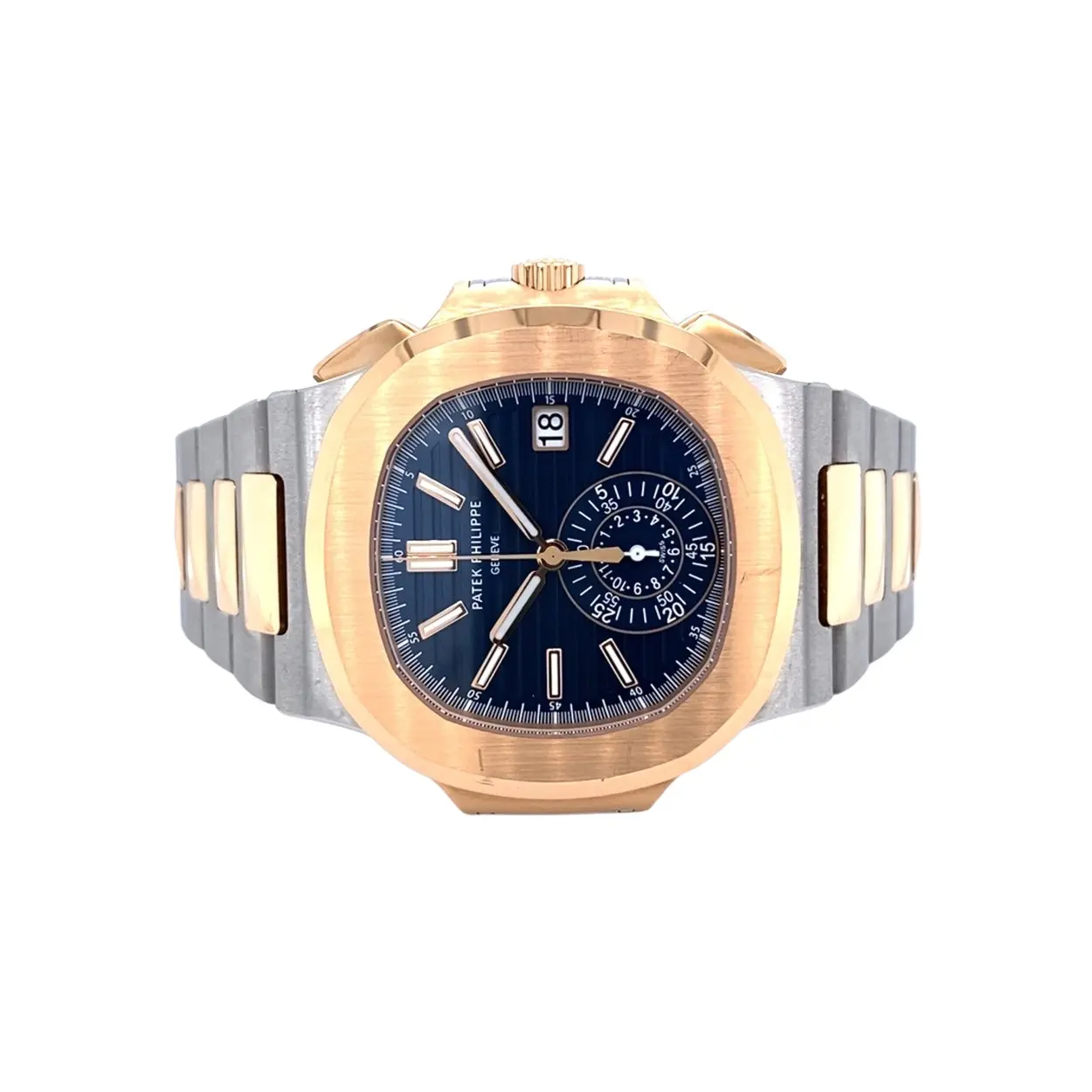 Patek Philippe Nautilus 5980 43mm Rose gold Blue