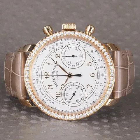 Patek Philippe Chronograph 7150/250R-001 38mm Rose gold White