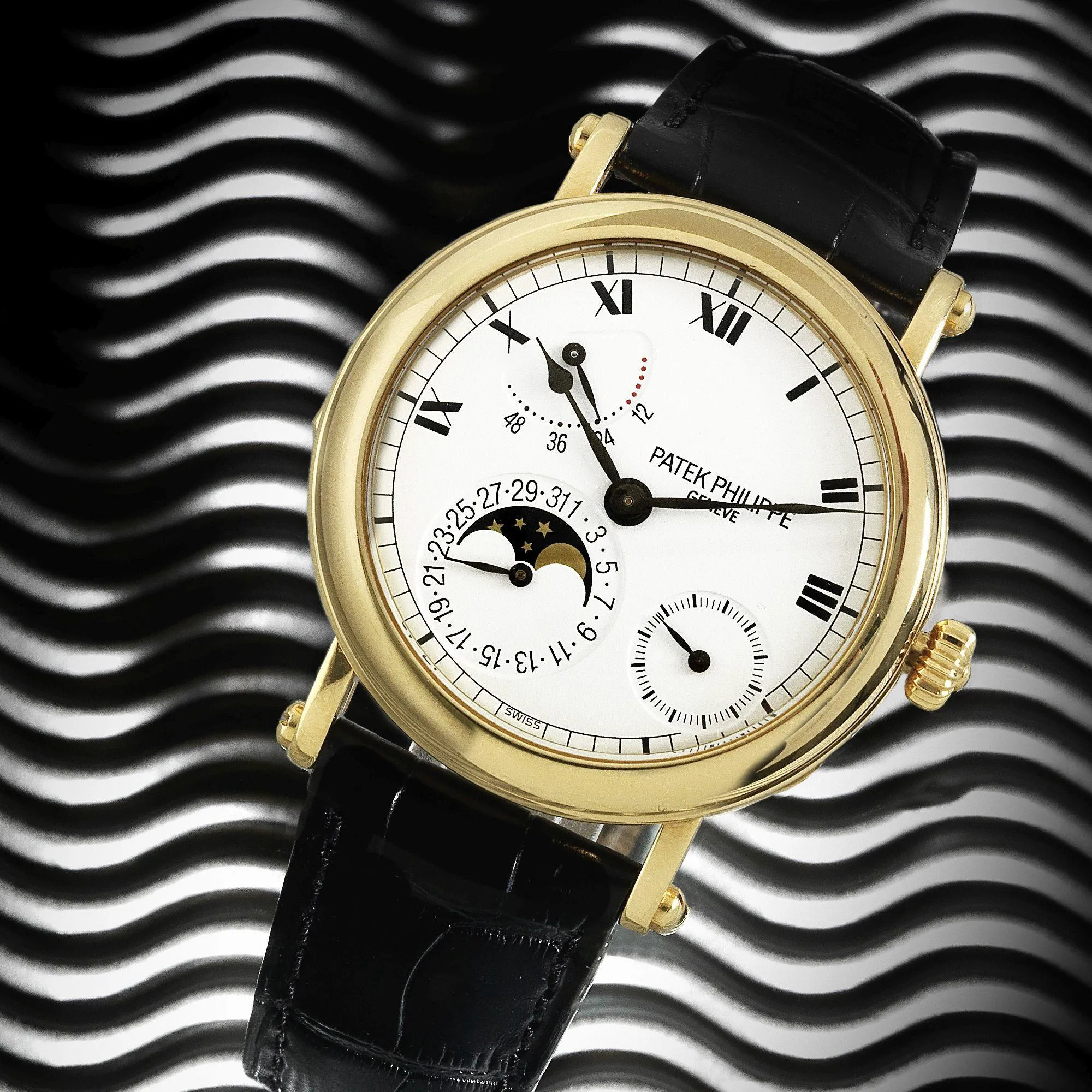 Patek Philippe Calatrava 5054J 35mm Yellow gold White