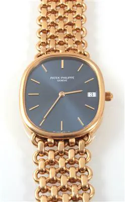 Patek Philippe Golden Ellipse 3788/1 27mm Yellow gold Blue