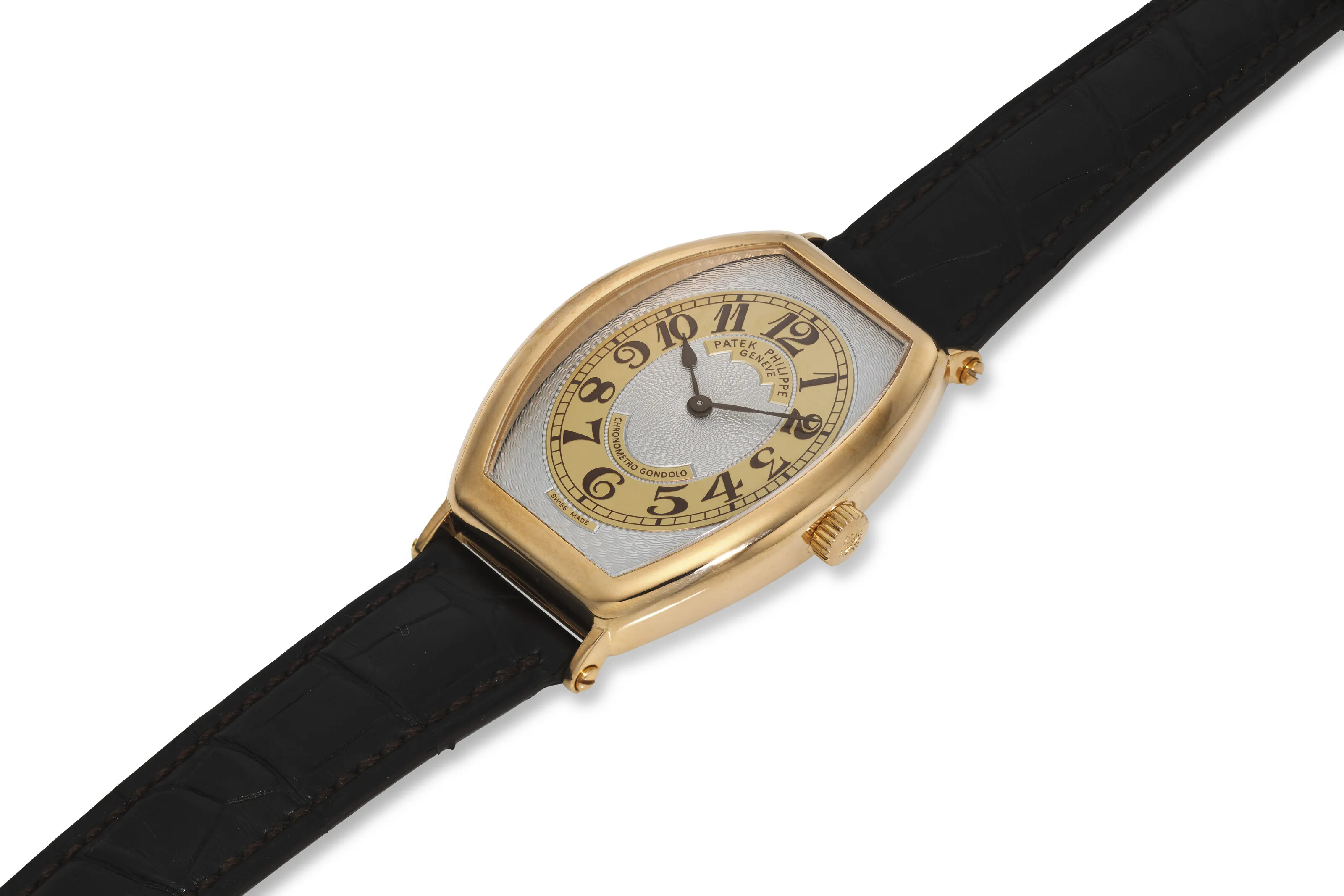 Patek Philippe Gondolo 5098 32mm Rose gold Silver 1