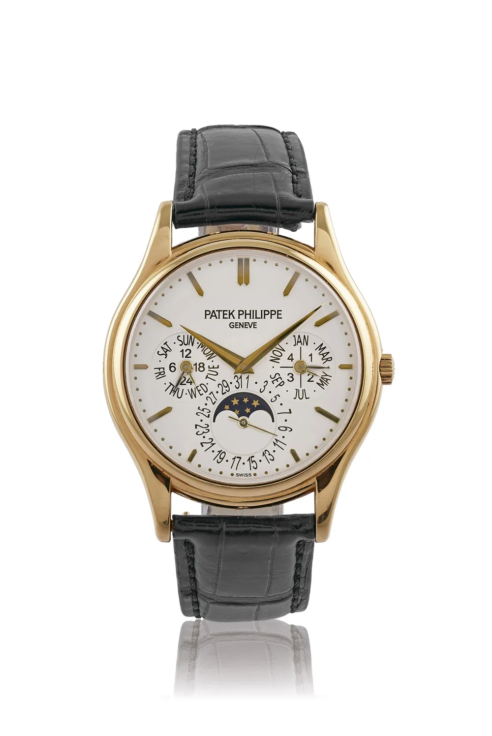 Patek Philippe Perpetual Calendar 5140J 37mm Yellow gold White