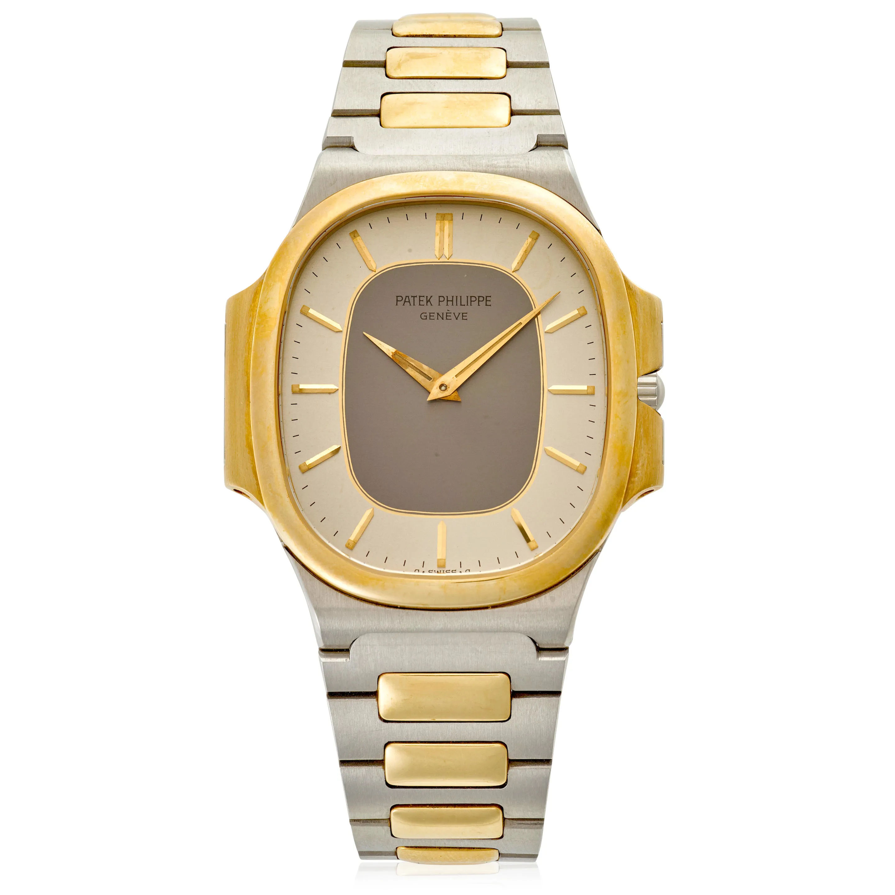 Patek Philippe Nautilus 3770 35mm Yellow gold Silver