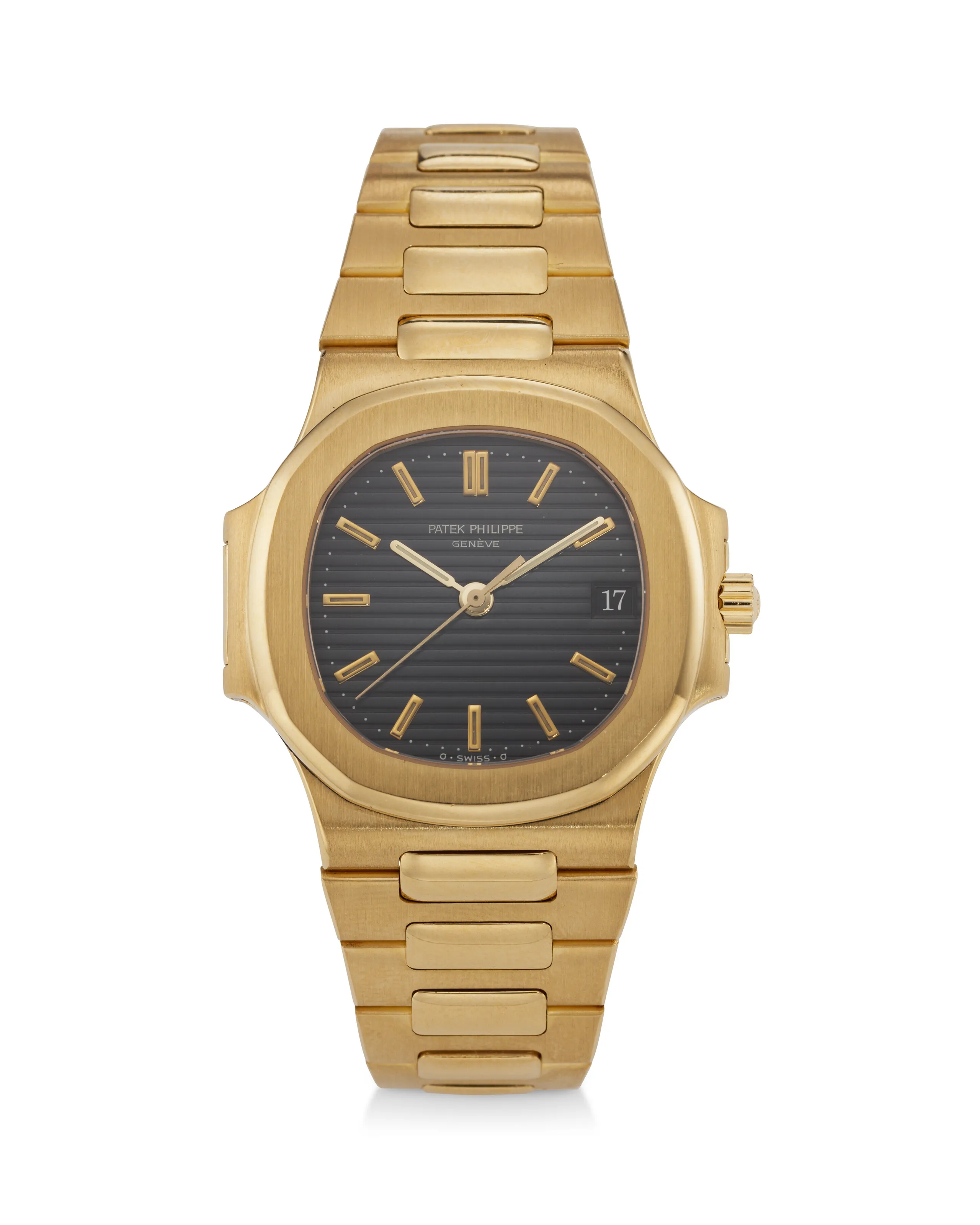 Patek Philippe Nautilus 3800/1J 37.5mm Yellow gold Blue