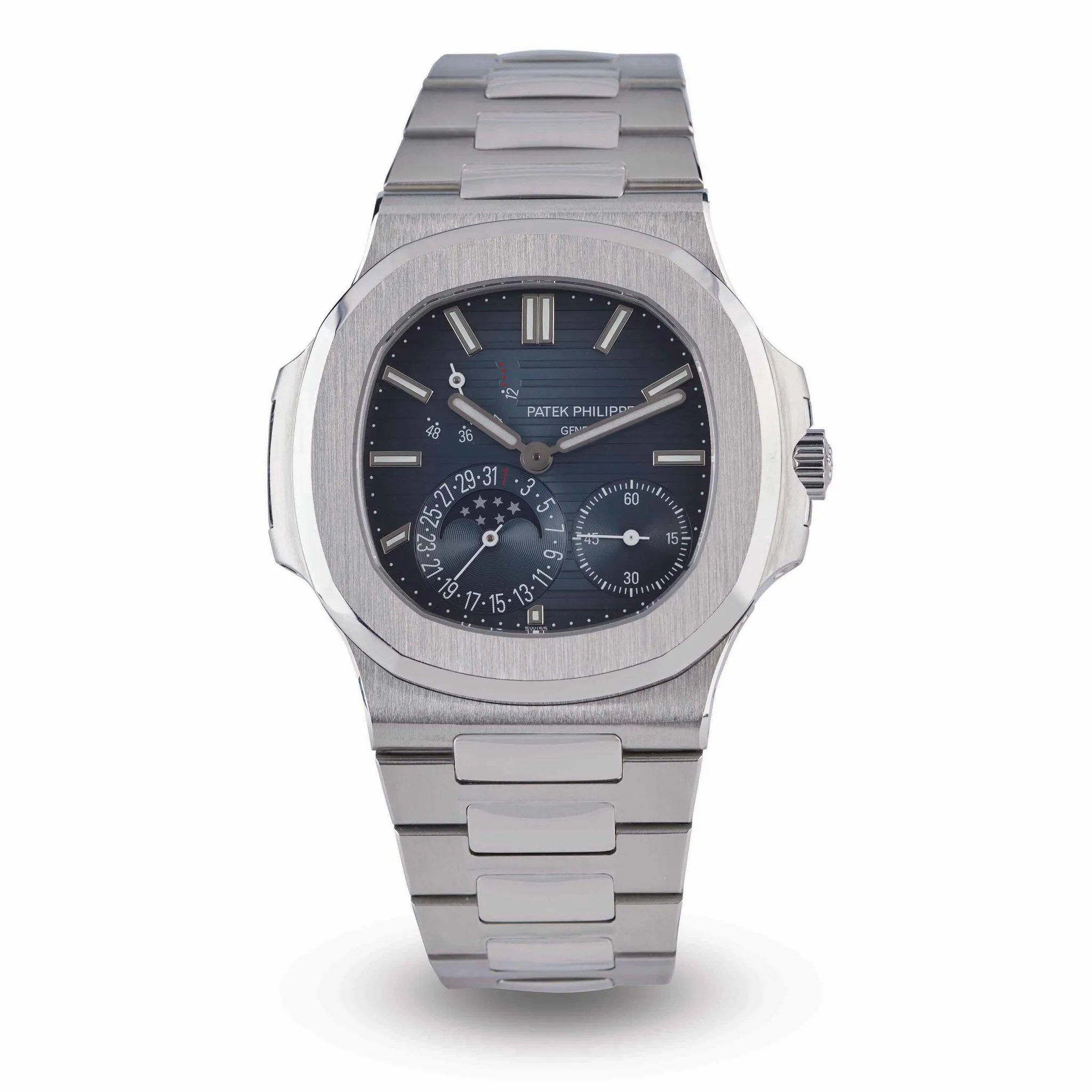 Patek Philippe Nautilus Moonphase 5712/1A-001 40mm Stainless steel Black