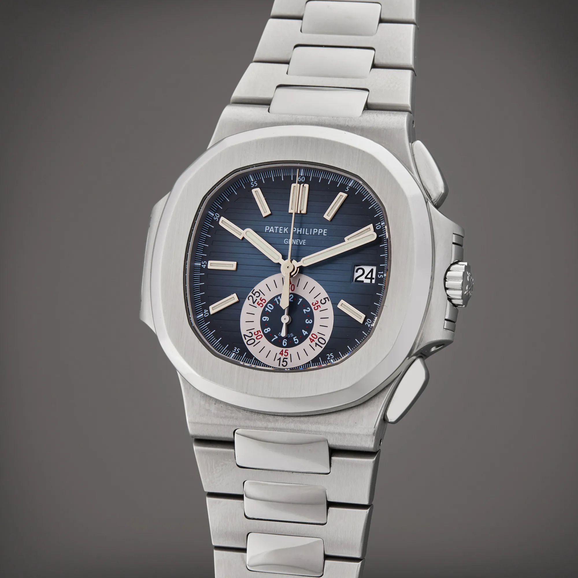 Patek Philippe Nautilus 5980/1A-001 40.5mm Stainless steel Blue