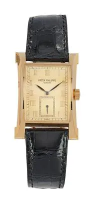 Patek Philippe Pagoda 5500 30mm Yellow gold Champagne