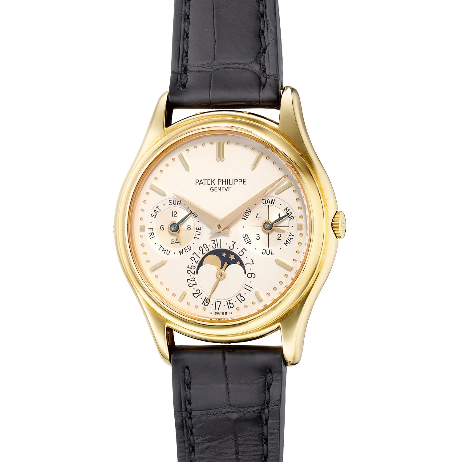 Patek Philippe Perpetual Calendar 3941 36mm Yellow gold White