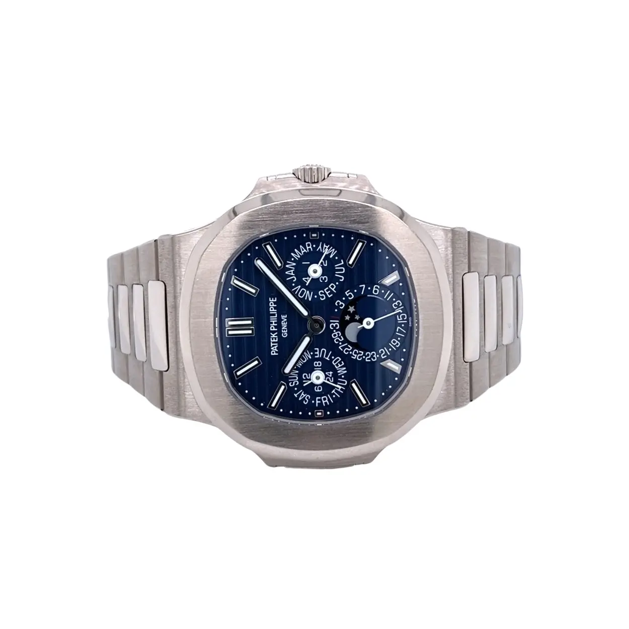 Patek Philippe Nautilus 5740/1G-001 40mm White gold Blue