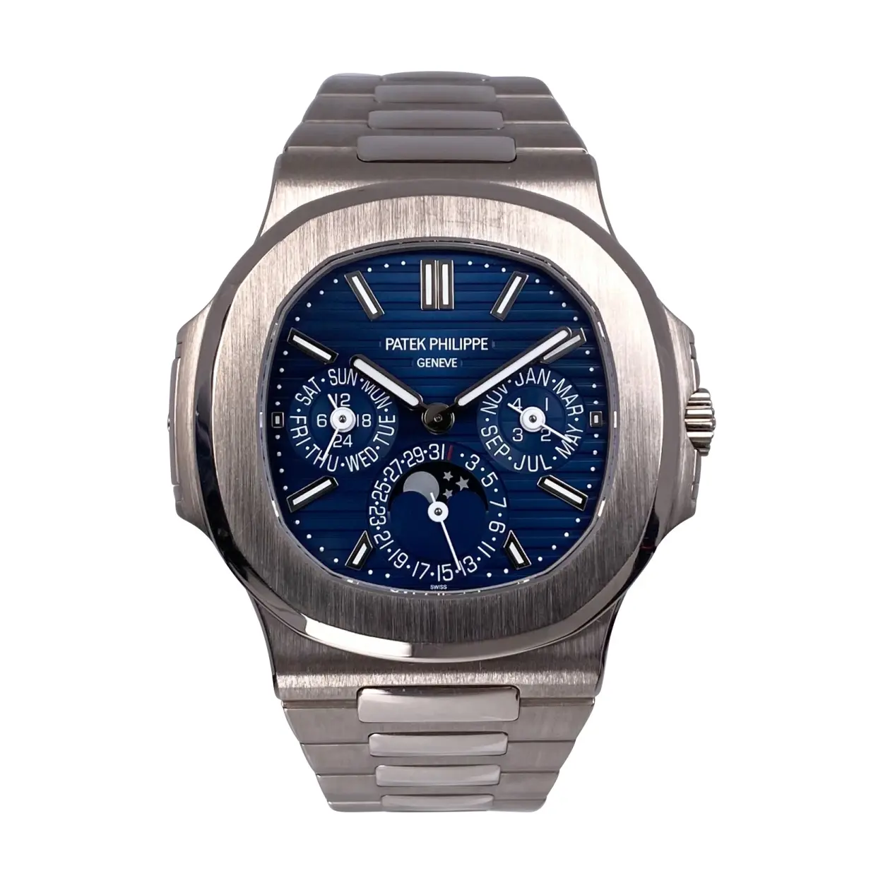 Patek Philippe Nautilus 5740/1G-001 40mm White gold Blue 4