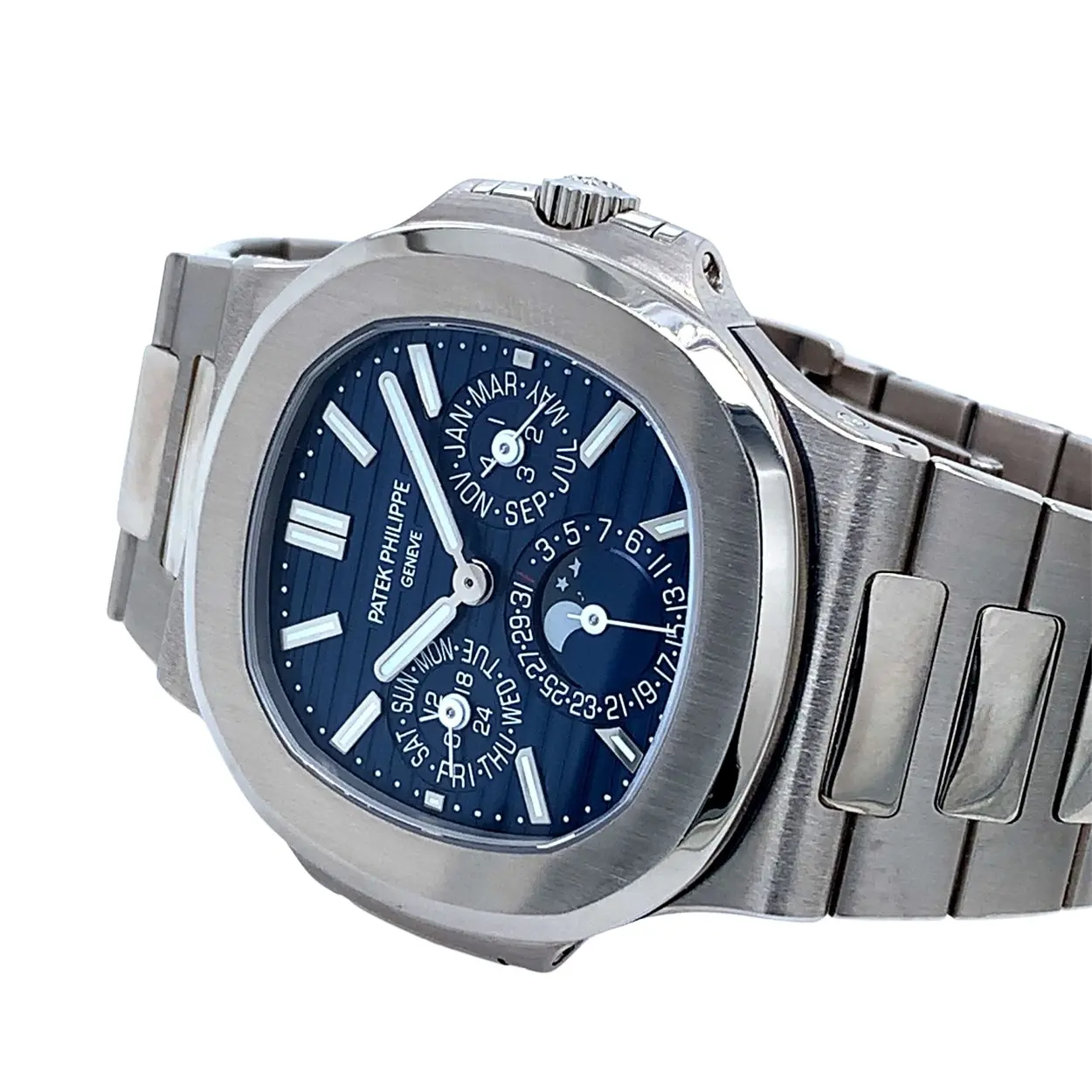 Patek Philippe Nautilus 5740/1G-001 40mm White gold Blue 2