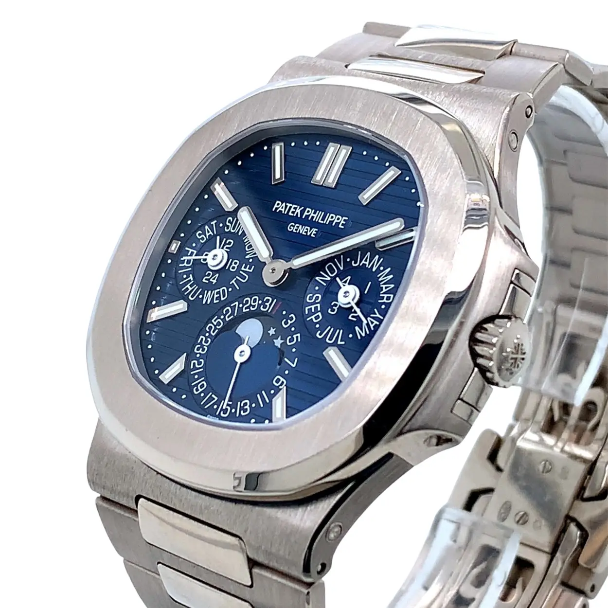 Patek Philippe Nautilus 5740/1G-001 40mm White gold Blue 13