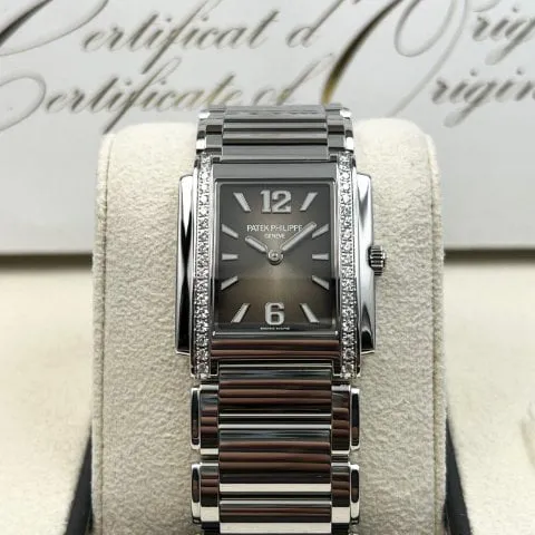 Patek Philippe Twenty~4 4910/1200A-010 30mm Stainless steel Gray