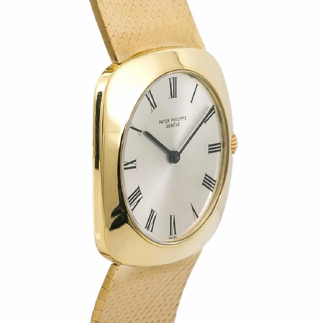 Patek Philippe 3543 31mm Yellow gold Silver 2