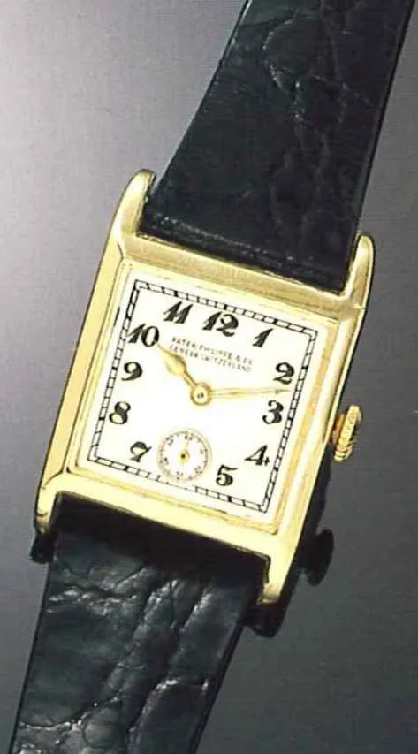 Patek Philippe 25mm Yellow gold Silver