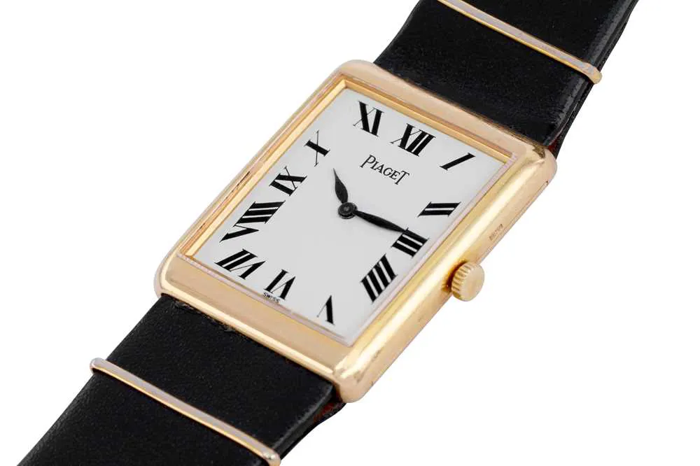 Piaget 9150 23mm Yellow gold White 1