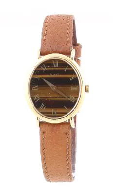 Piaget 9822 24mm Yellow gold Brown