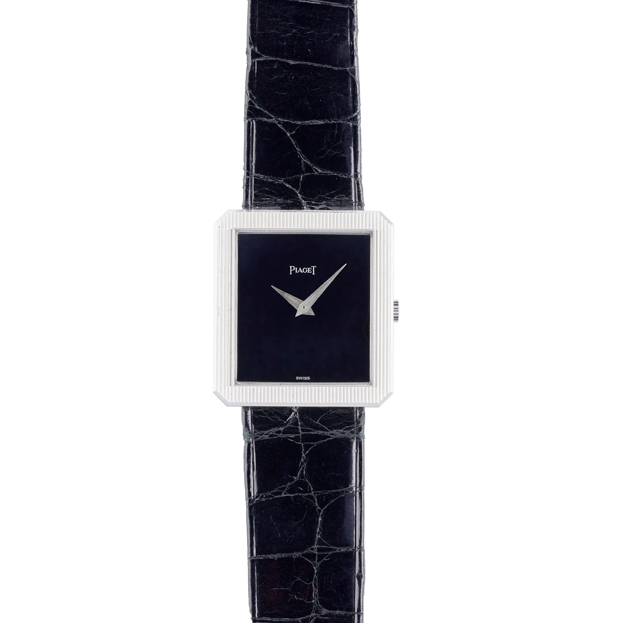 Piaget Protocole 9154 25mm White gold Black