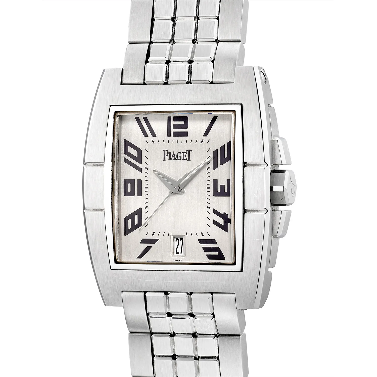 Piaget Upstream 27050 33mm Stainless steel Silver