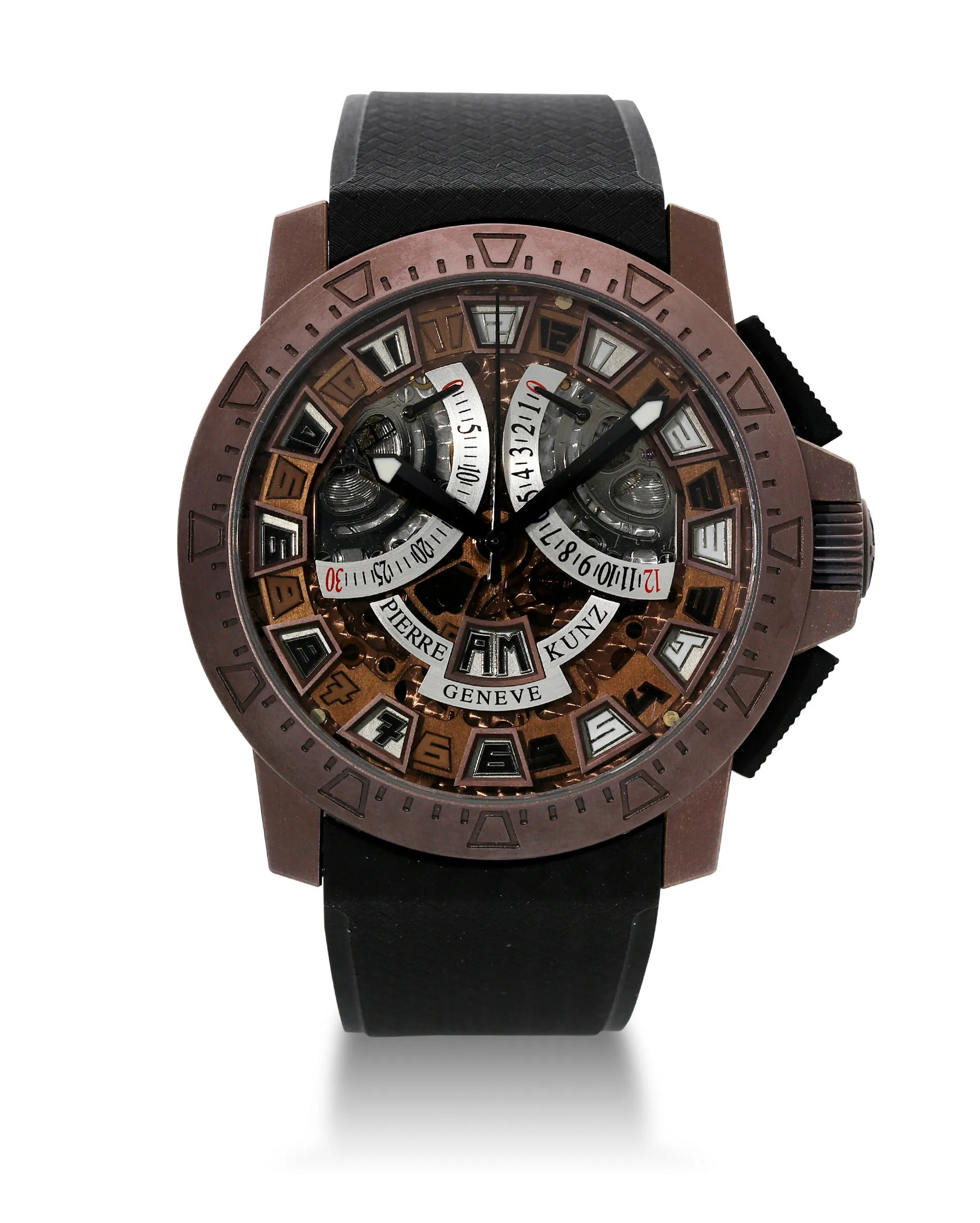 Pierre Kunz G403 Sport 45mm Bronze Skeletonized