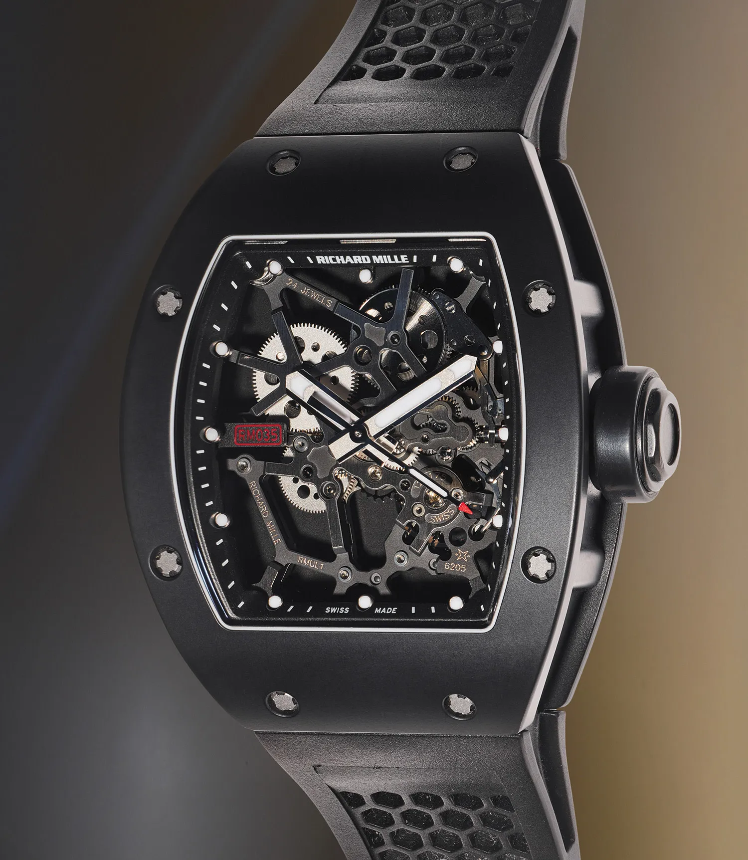 Richard Mille RM 035 Rafael Nadal RM035 AN AL-CA 39mm Aluminium Skeletonized