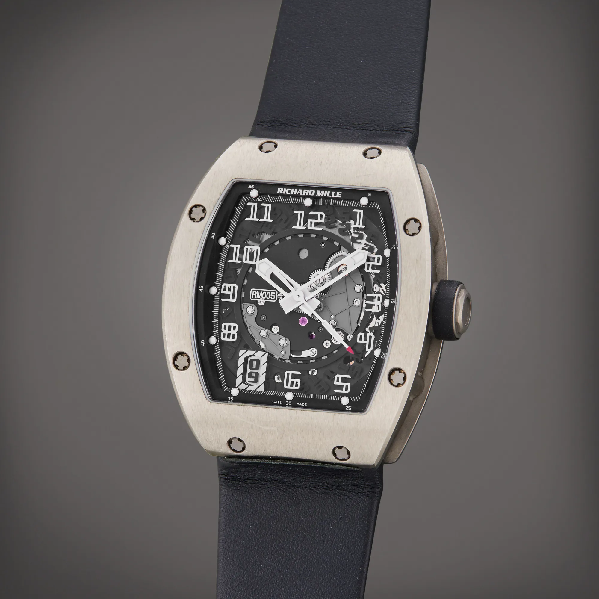 Richard Mille RM 005 RM005 AE Ti 45mm Titanium Semi-skeletonized