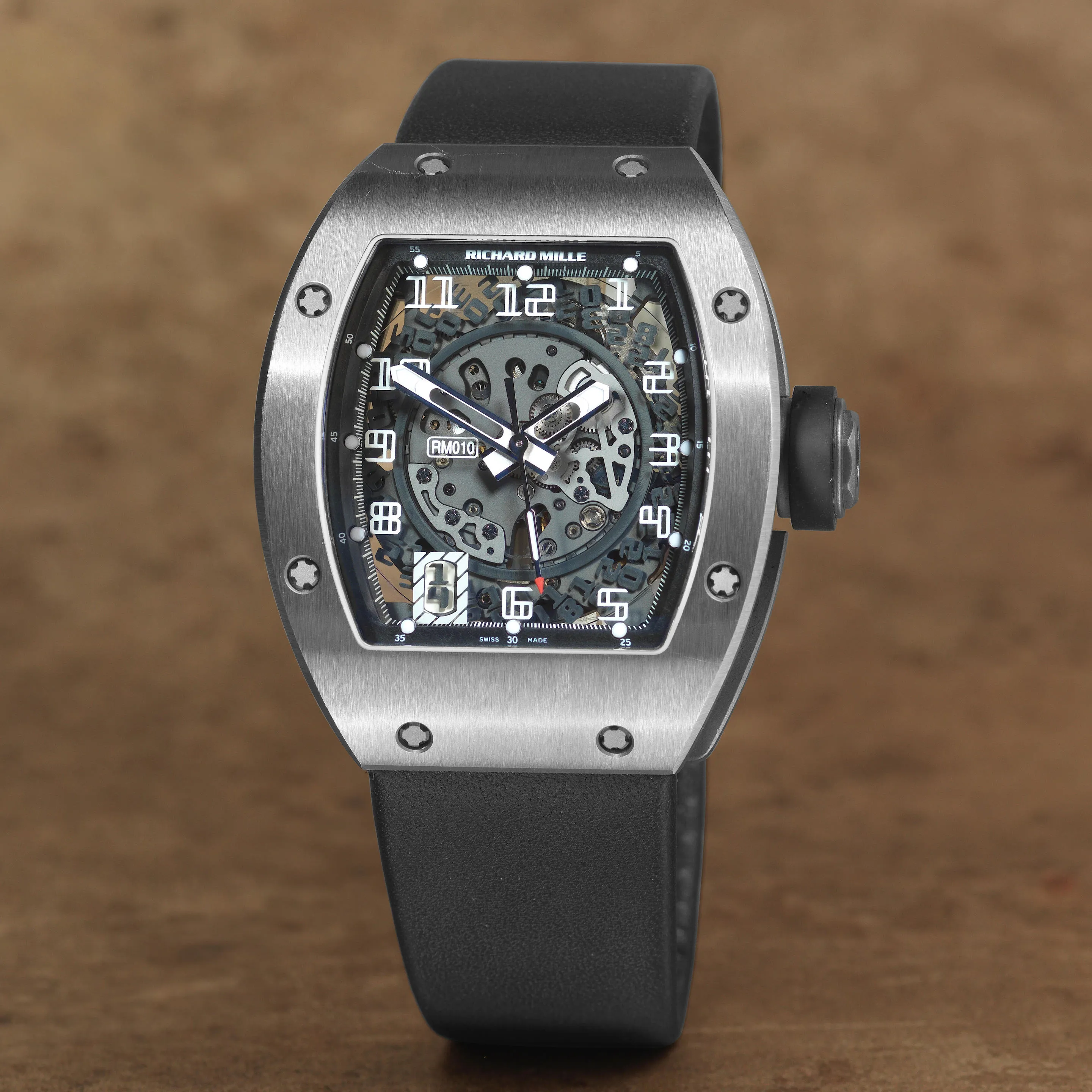 Richard Mille RM010 AH Ti/1144 40mm Stainless steel Skeletonized