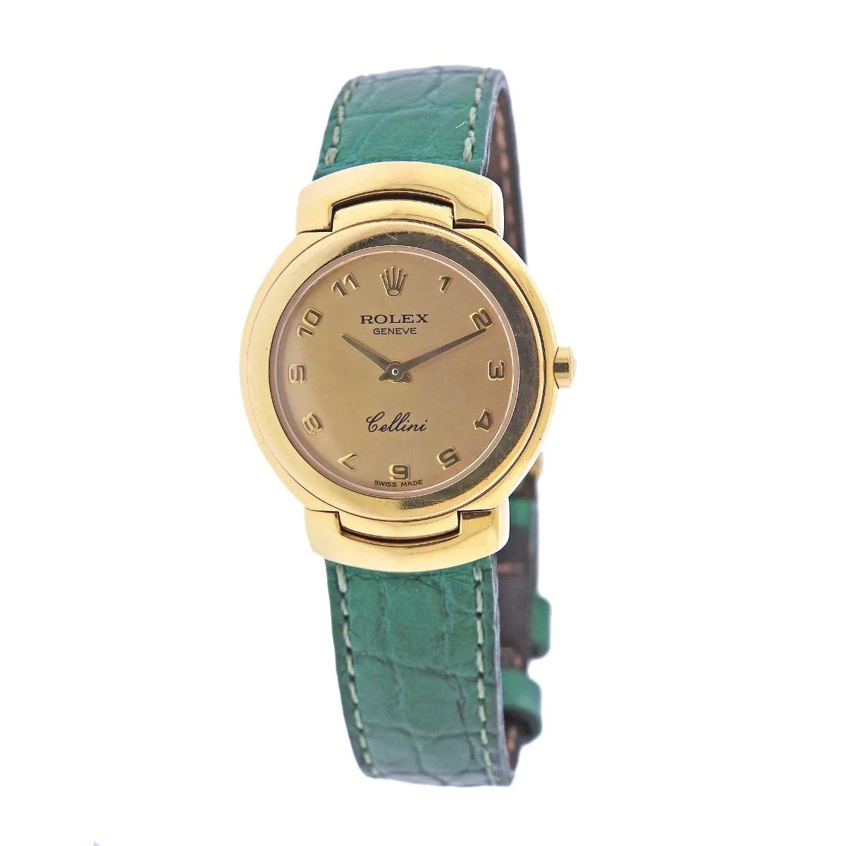 Rolex Cellini 6621 26mm Yellow gold Champagne