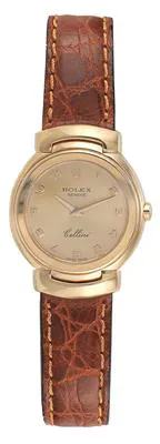 Rolex Cellini 6621 26mm Yellow gold Champagne