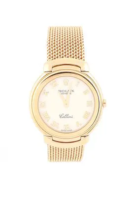 Rolex Cellini 6623/8 37mm Yellow gold Cream