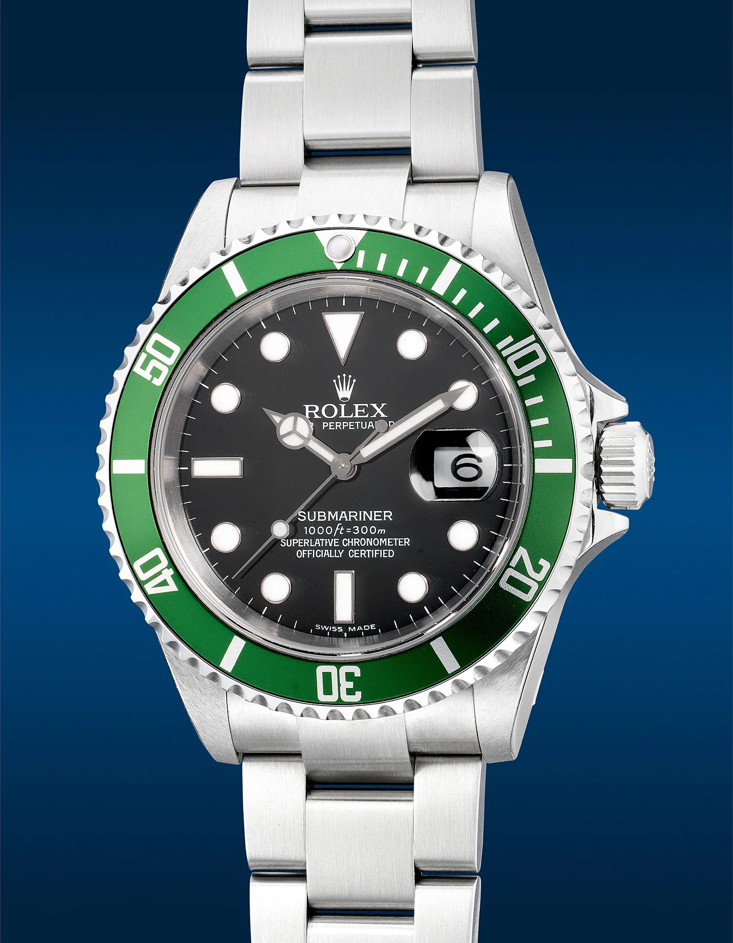 Rolex Submariner 16610LV 40mm Stainless steel Black