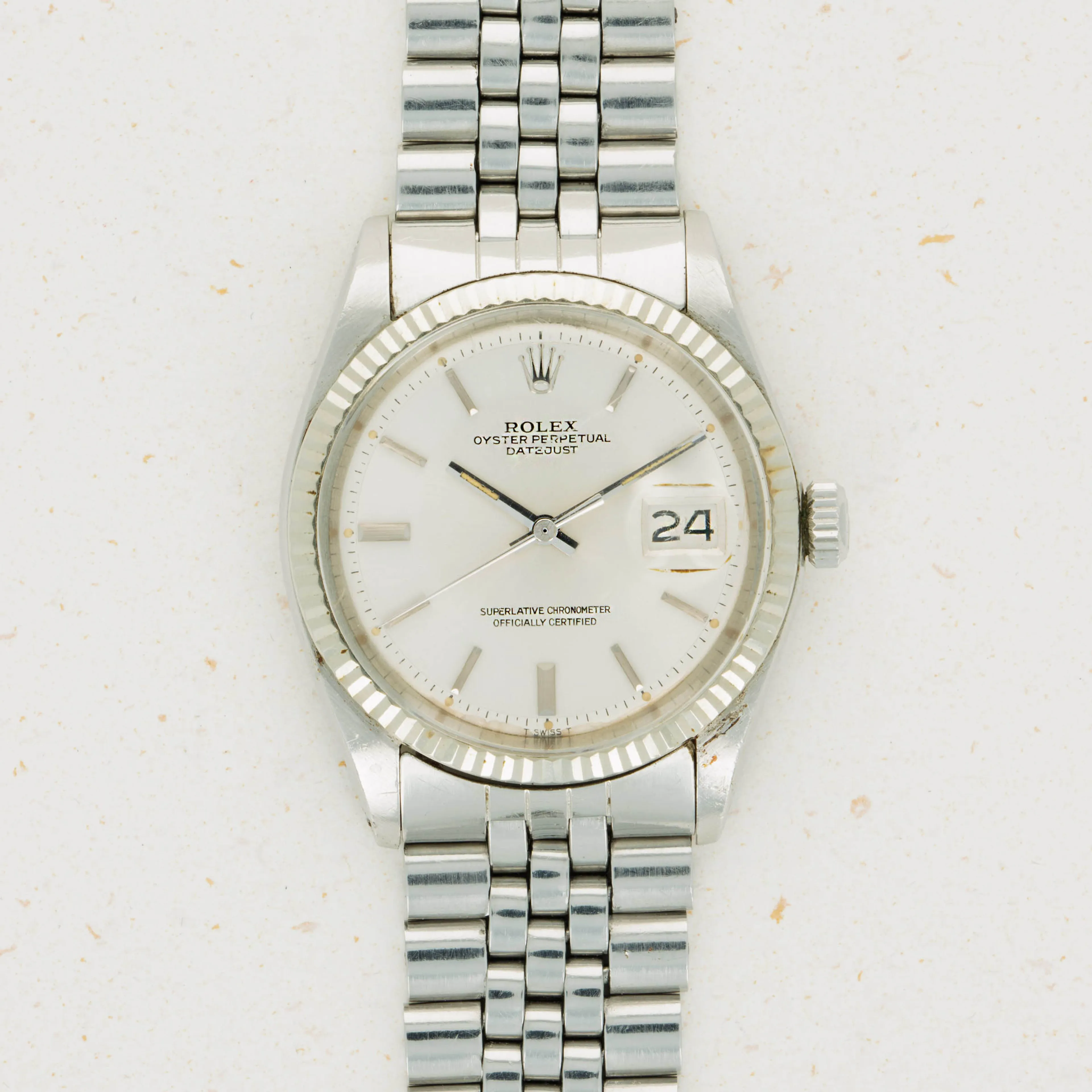 Rolex Datejust 36 1601 36mm Stainless steel Silver