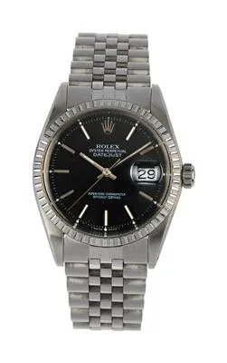 Rolex Datejust 1603 36mm Stainless steel Black