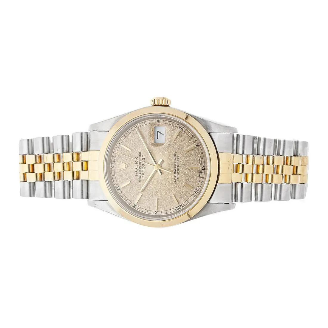 Rolex Datejust 36 16203 Yellow gold and Stainless steel Champagne 1