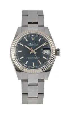 Rolex Datejust 31 178274 31mm White gold and Stainless steel Blue