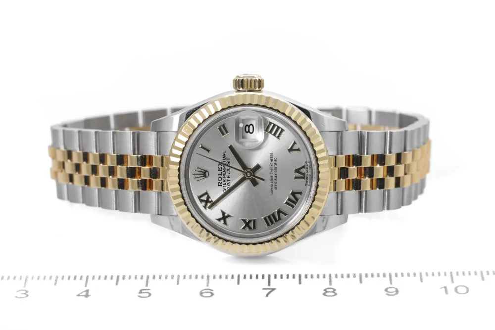 Rolex Lady-Datejust 279173 28mm Yellow gold and Stainless steel Silver 5