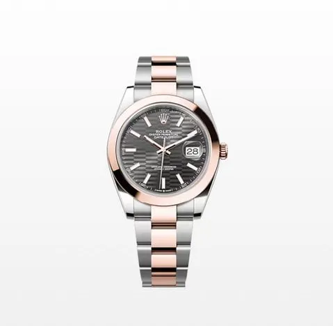 Rolex Datejust 41 126301 41mm Rose gold Gray