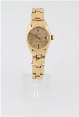 Rolex Oyster Perpetual Lady Date 6516 24mm Yellow gold Champagne