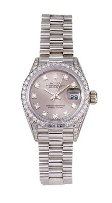 Rolex Lady-Datejust 69159 26mm White gold Silver 1