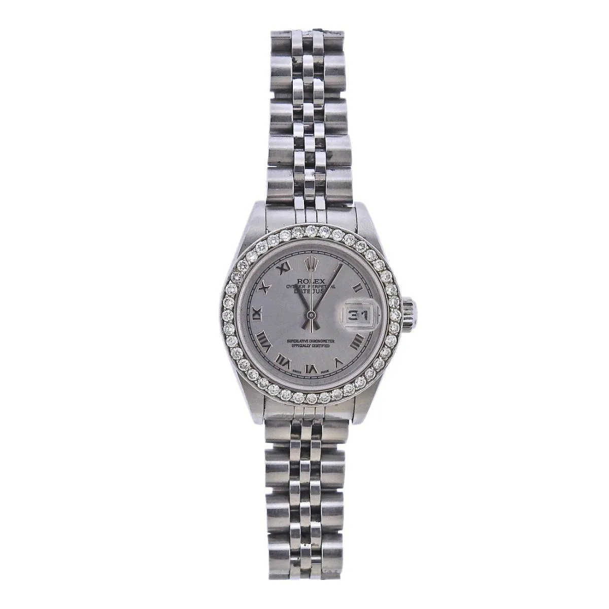 Rolex Lady-Datejust 79174 26mm Stainless steel Gray