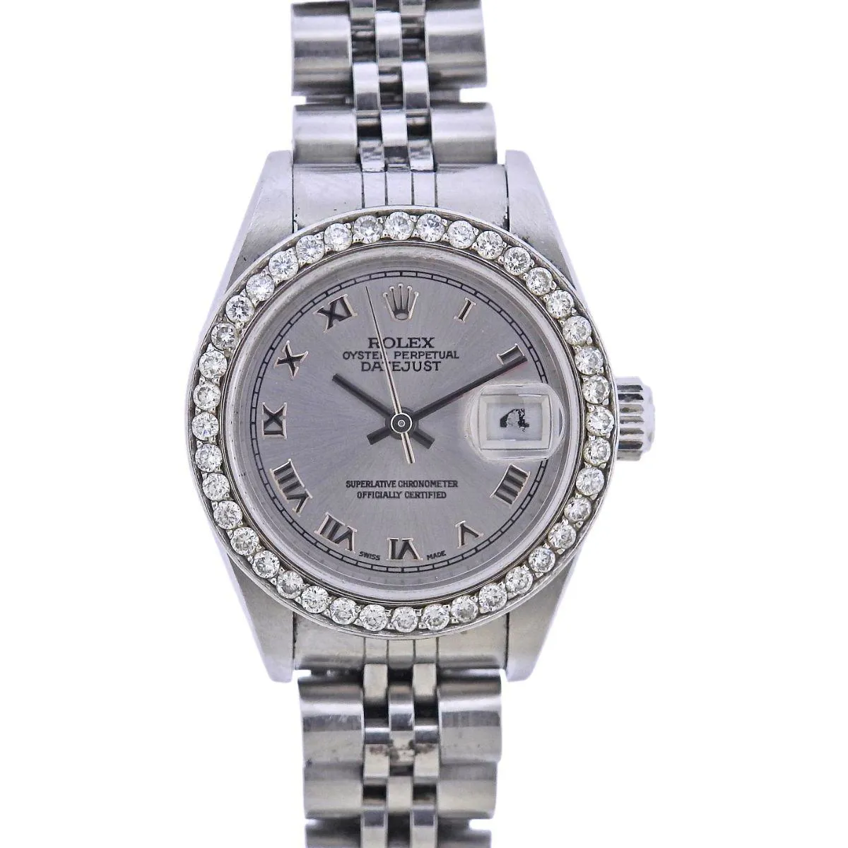 Rolex Lady-Datejust 79174 26mm Stainless steel Gray 1