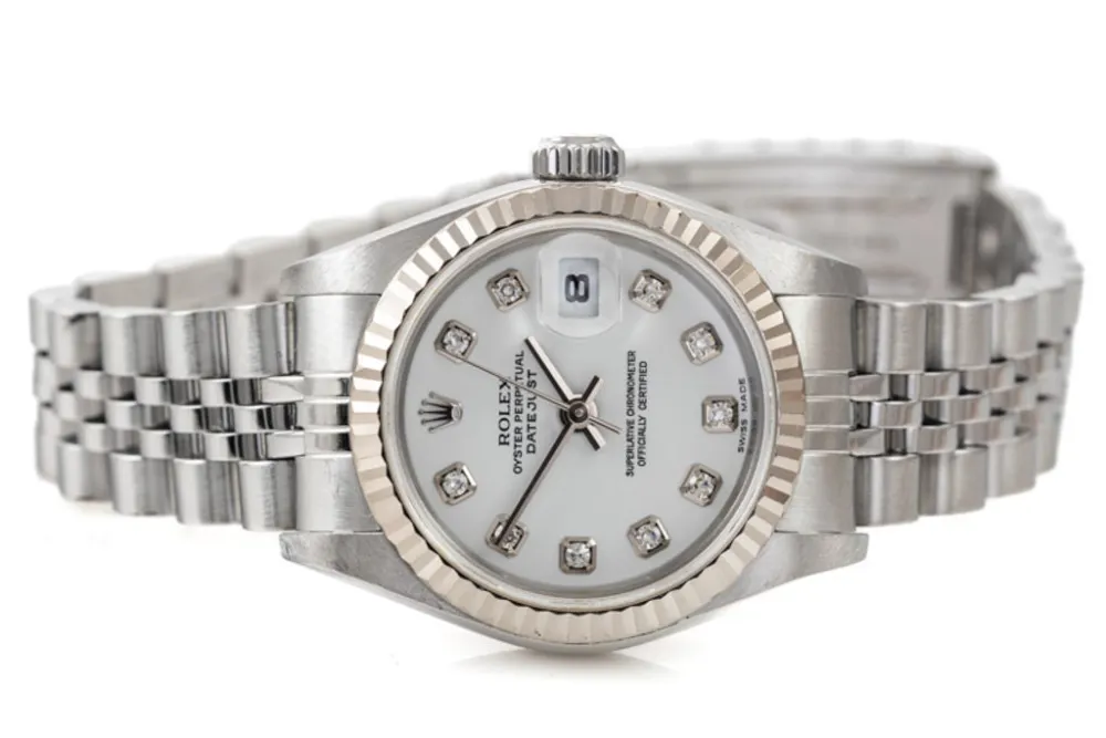 Rolex Datejust 79174G 26mm Stainless steel White